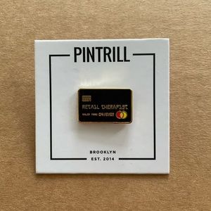 Pintrill Retail Therapist Credit Card Pin